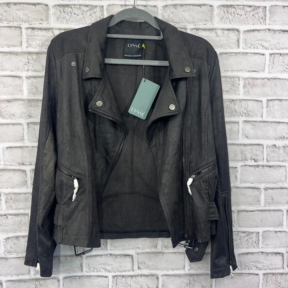NWT🤩 |•LYSSÉ•| Brand New Moto Jacket Size Medium